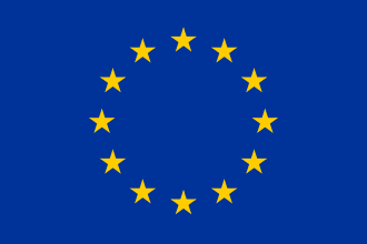 European Union flag, representing the legislative body behind the EU AI Act, with its crucial compliance deadlines